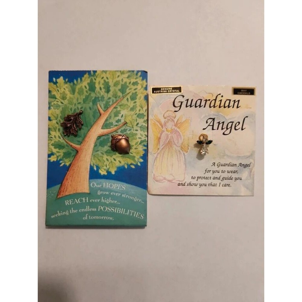 Vintage Pins On Cards